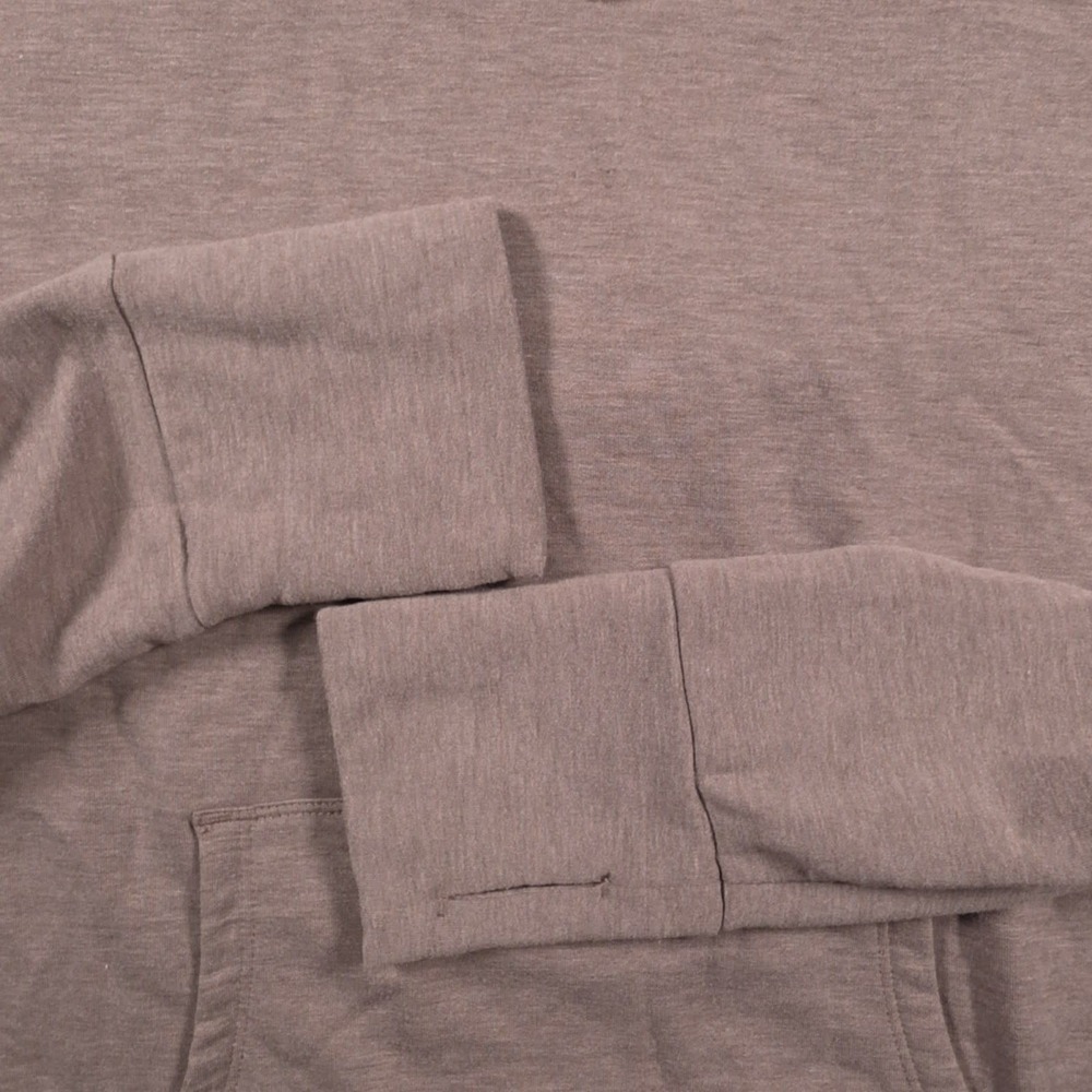 Free Fly Lightweight Hoodie Womens XL Brown Bamboo Pullover Kangaroo Pocket - Picture 4 of 12